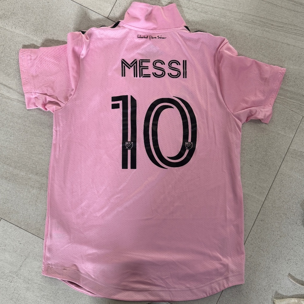 Women's Adidas Inter Miami CF Lionel Messi 22/23 Authentic Home Jersey